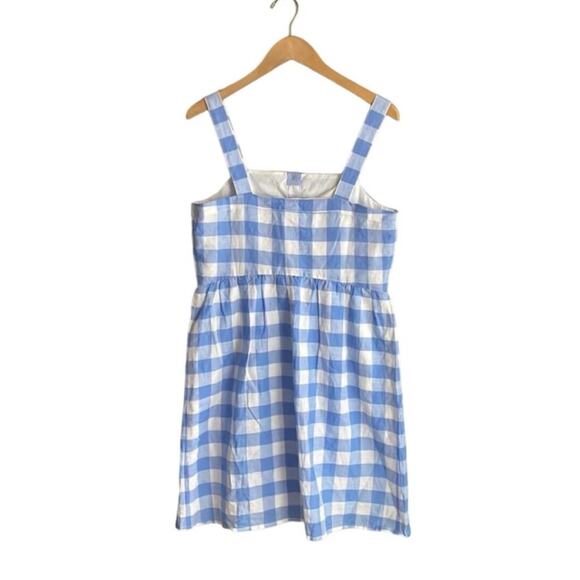 J.Crew Gingham Button-front Dress - Picture 3 of 16